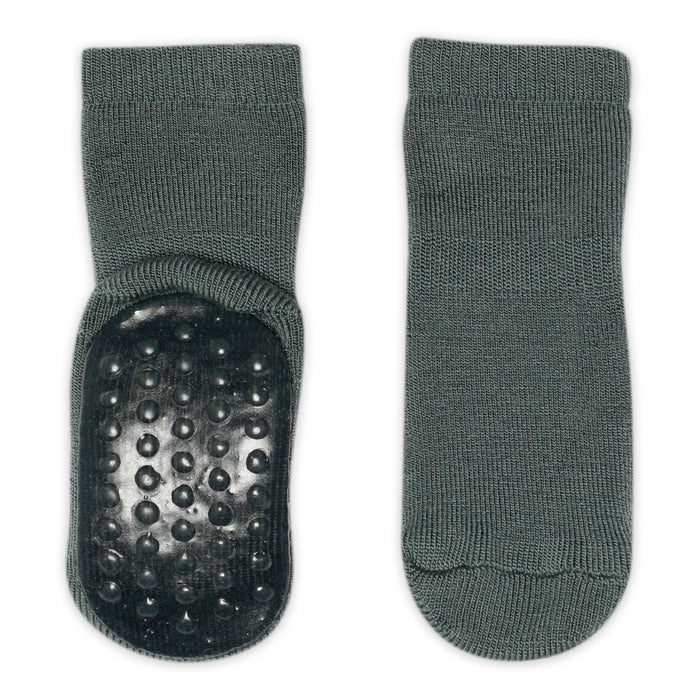 MP Denmark | Wool anti-slip socks | Dark Forest