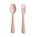 Mushie - Bestek vork & lepel Blush