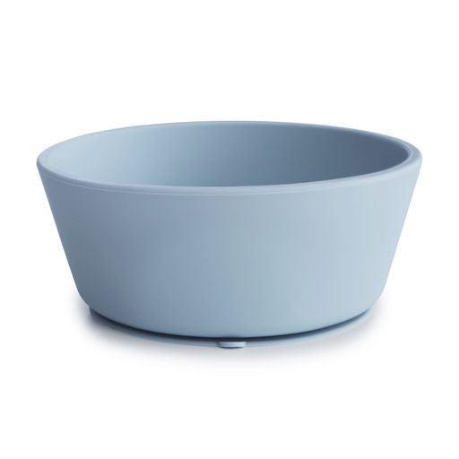 Mushie | Silicone bowl met zuignap |powder blue