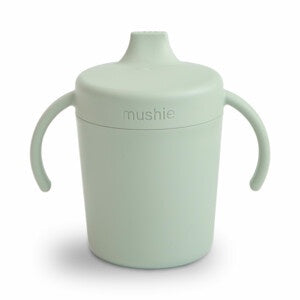 Mushie | Trainer sippy cup | | sage