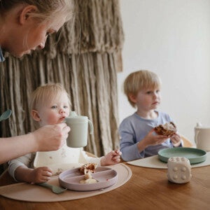 Mushie | Trainer sippy cup | | sage