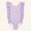 Navy natural | Badpak lila flowers