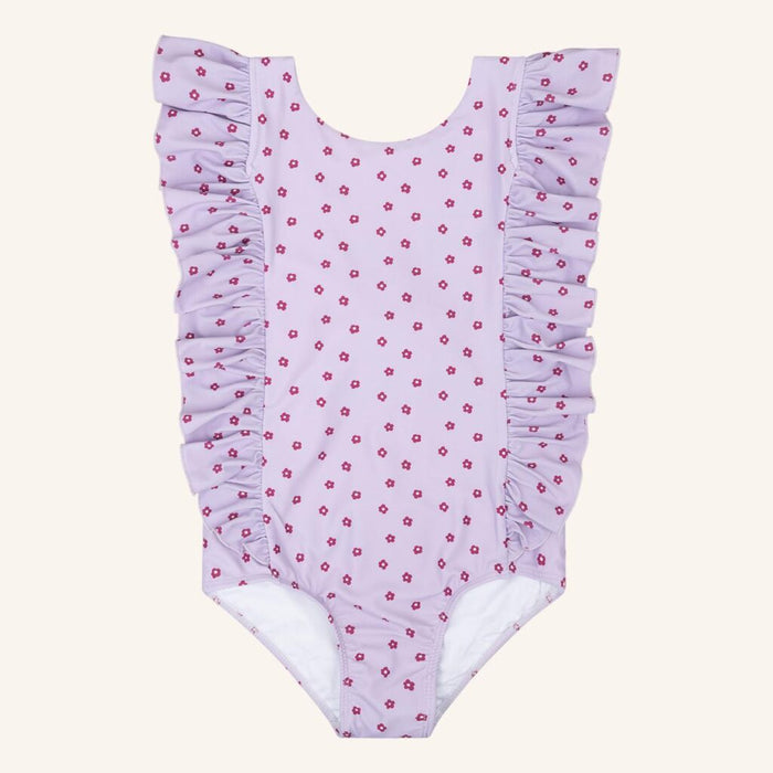 Navy natural | Badpak lila flowers