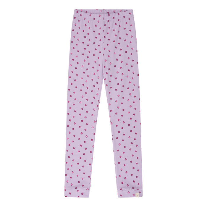 Navy Natural | Legging lila flowers