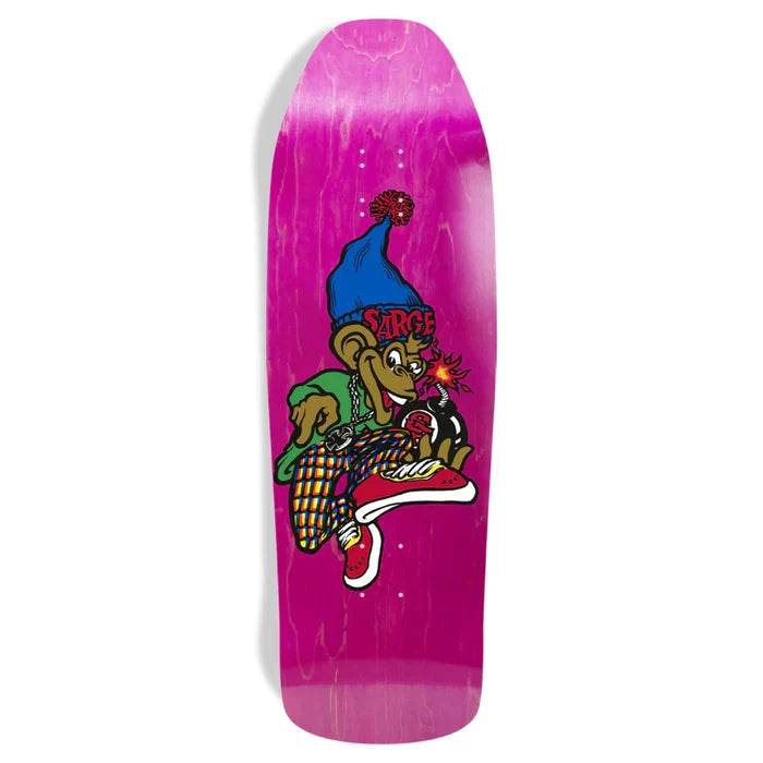 New Deal Danny Sargent Monkey Bomb Skateboard Deck