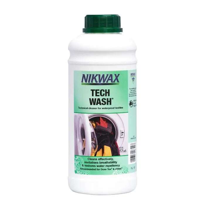 Nikwax tech wash in 1l bottle