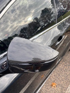 OEM Style Carbon Fiber Mirror Cap Set - 21-26 LEXUS IS300 IS350 IS500
