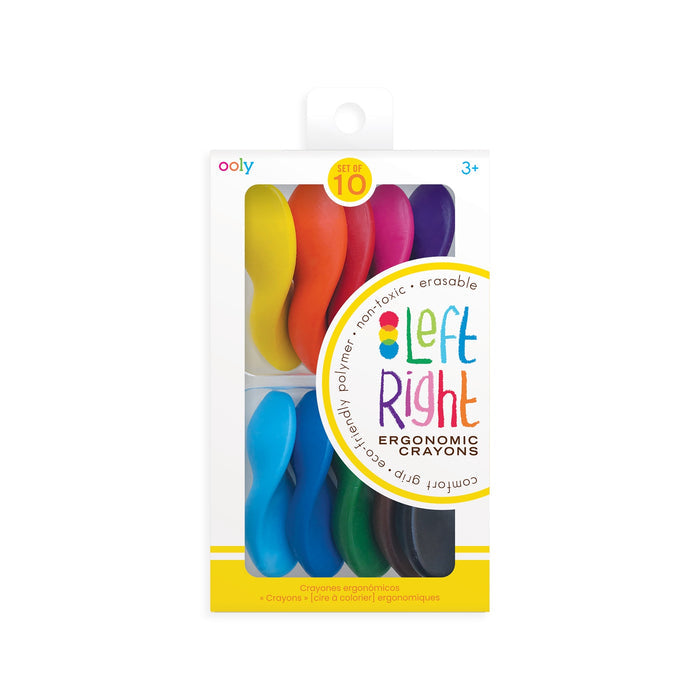 Ooly - Ergonomische waskrijtjes 'Left-Right'