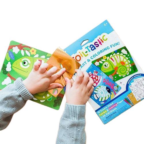 Ooly | FOIL-TASTIG coloring - awesom animals