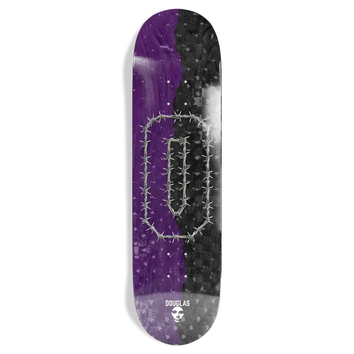 Opera Josh Douglas Big O EX7 Purple/Black Skateboard Deck