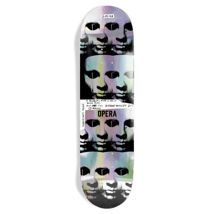 Opera Kieran Woolley Repeater EX7 Holographic Skateboard Deck