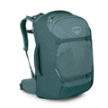 Green Osprey Fairview 40L backpacking pack on a white background