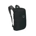 Black Osprey Stuff backpack on a white background