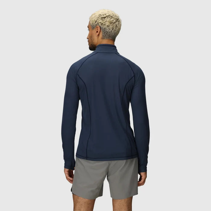 Outdoor Research Men's Echo Quarter Zip - Naval Blue 4