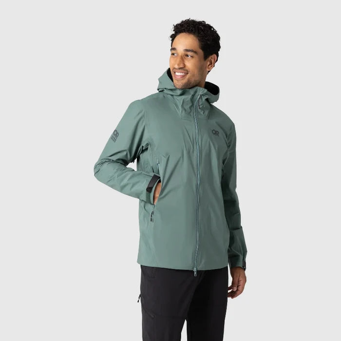 Outdoor Research Men's Skychaser Rain Jacket - Malachite 1