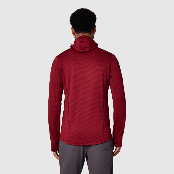 Outdoor Research Men's Vigor Grid Fleece Pullover Hoodie