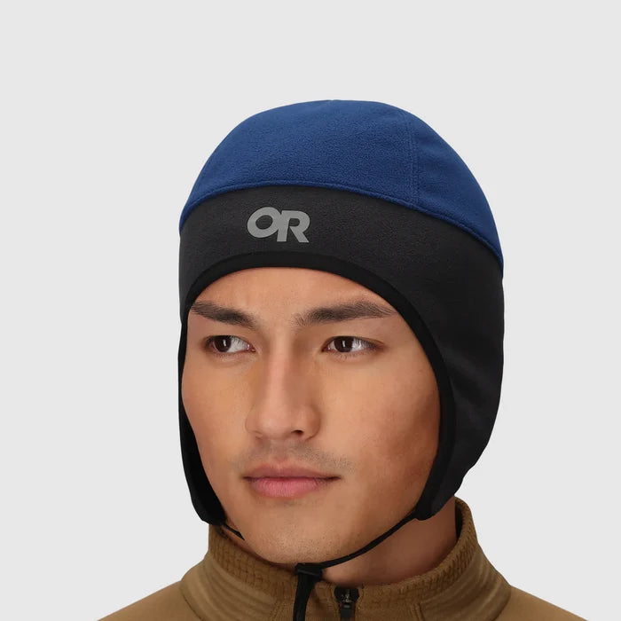 Outdoor Research Newhalem WINDSTOPPER Hat - Cenote Worn 7
