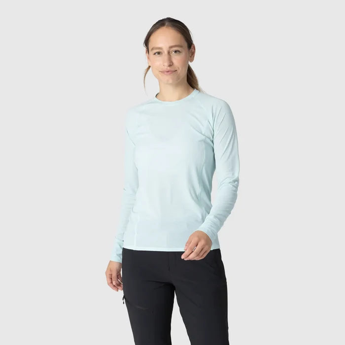 Outdoor Research Women's Echo Long Sleeve Tee - Tidal 10