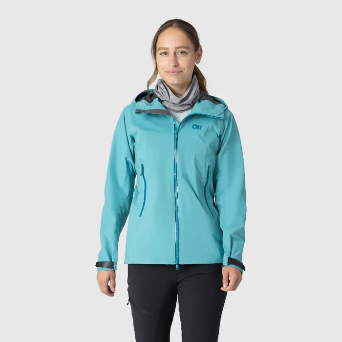 Outdoor Research Women's Skychaser Rain Jacket - Tidepool 1