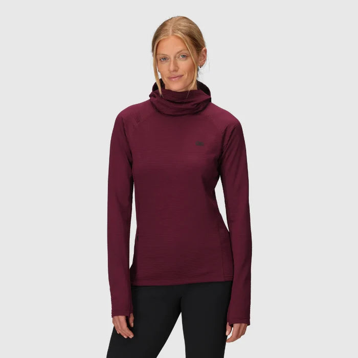 Outdoor Research Women's Vigor Grid Fleece Pullover Hoodie 1