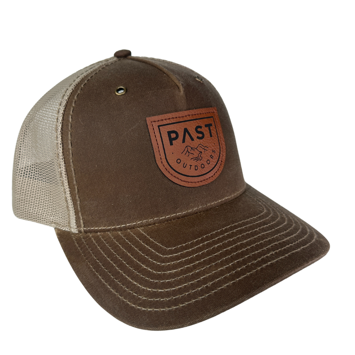 PAST Outdoors Originals 112 Hawthorne Trucker Hat - Buck Khaki 1