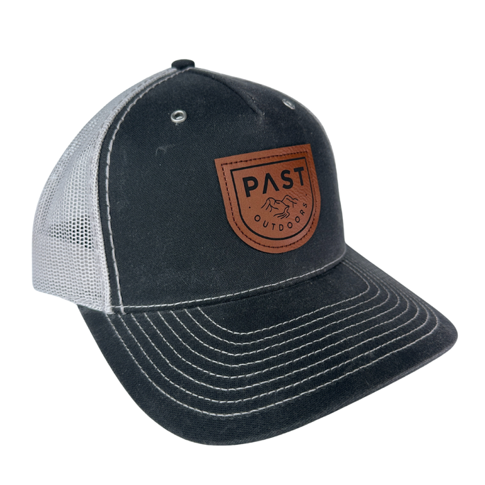 PAST Outdoors Originals 112 Hawthorne Trucker Hat - Rhino Light Grey 5