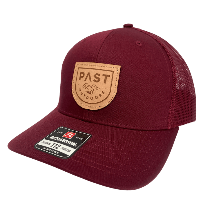PAST Outdoors Originals Truckers Hat - Cardinal 6