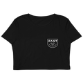PAST Outdoors Originals Women's Crop T-Shirt - Black 1
