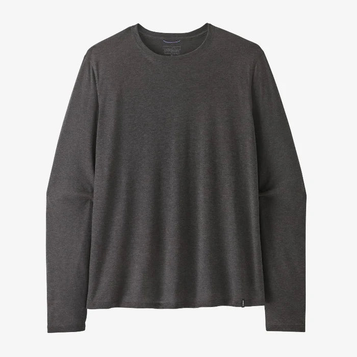 Patagonia Men's Long-Sleeved Capilene Cool Trail Shirt in Ink Black