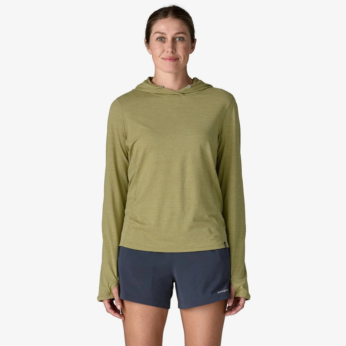 Patagonia Women's Capilene Cool Sun Hoody - Gumtree Green 1
