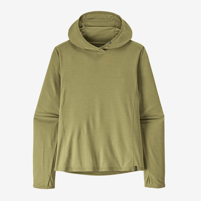 Patagonia Women's Capilene Cool Sun Hoody in Gumtree Green