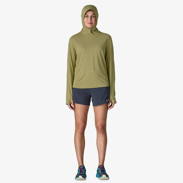 Patagonia Women's Capilene Cool Sun Hoody - Gumtree Green 4