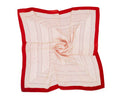 Patrica Red Geometric Print BC Scarf