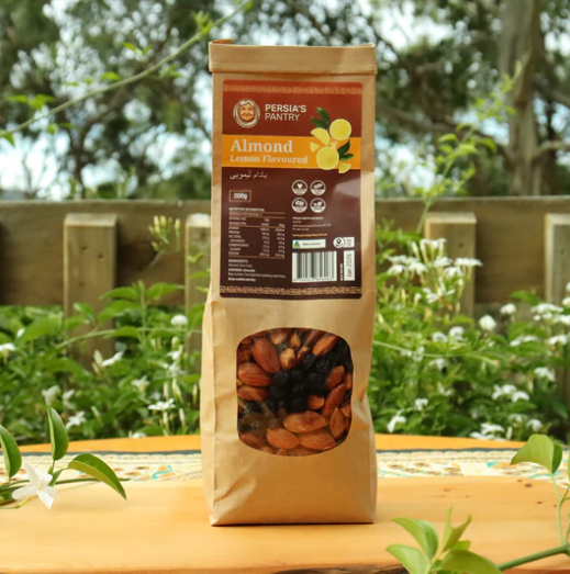 Perisa's Lemon Rosated Almonds