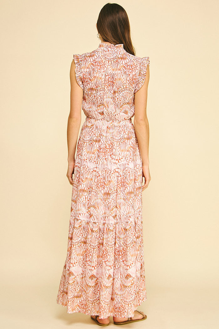 PINCH Devyn Seashell Print Maxi Dress