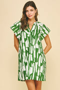 PINCH Rebecca Print Mini Tunic Dress