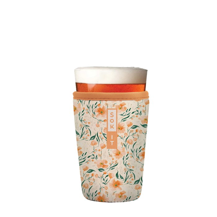 Sok-It PintGlassSok - Blush Blossoms   PintGlassSok-Evergreen