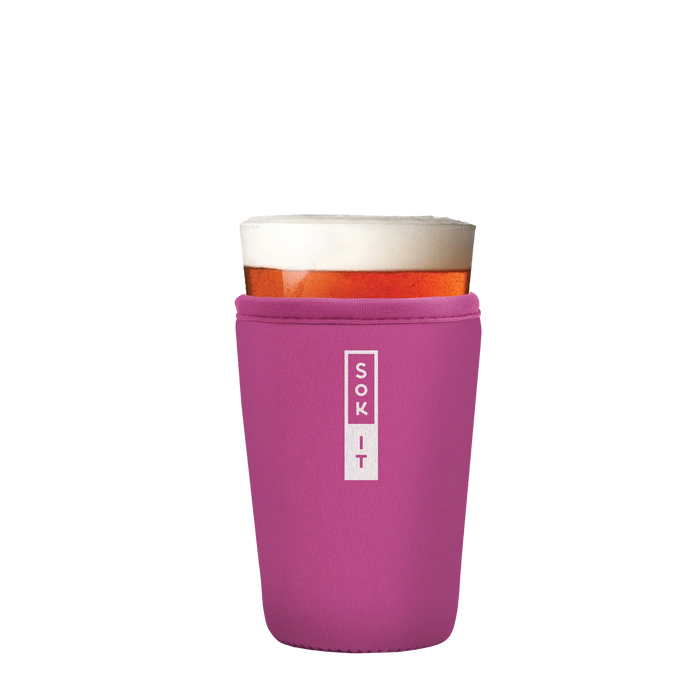 Sok-It PintGlassSok - Bright Pink   PintGlassSok-Evergreen