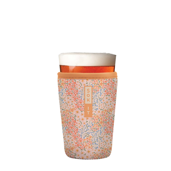 Sok-It PintGlassSok - Dainty Florals