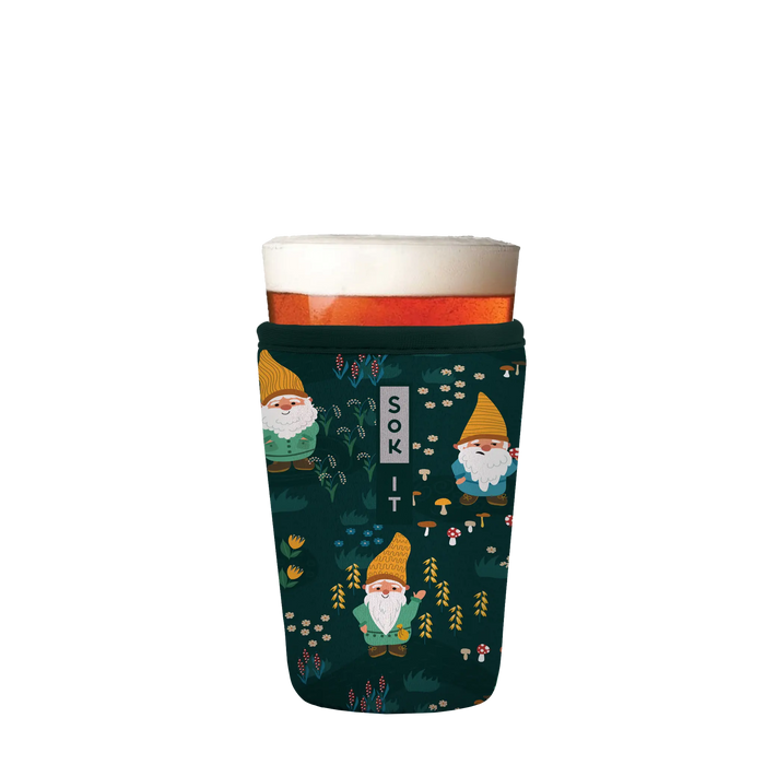 Sok-It PintGlassSok - Rollin' with my Gnomies   PintGlassSok-Evergreen