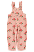 Piupiuchick | Dungarees pink w/ big flowers