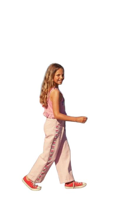 Piupiuchick Flare trousers lilac