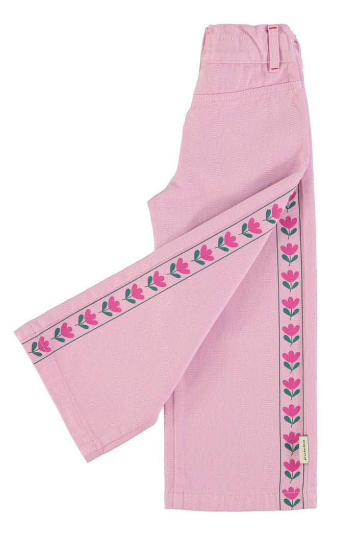 Piupiuchick Flare trousers lilac