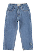 Piupiuchick | Unisex trousers washed navy denim