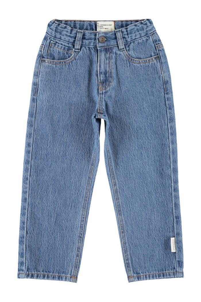 Piupiuchick | Unisex trousers washed navy denim