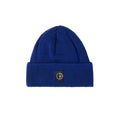 Polar Lines Merino Egyptian Blue/Black Beanie