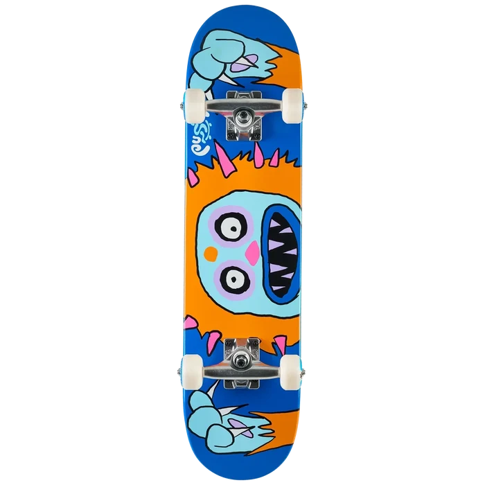 Push Frosty Attack Soft Top Blue 7.0" Complete Skateboard