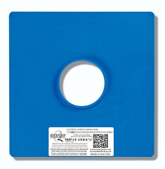 Durable Quickflash Electrical Flashing Panels offering effective.