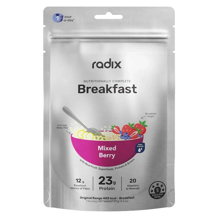 Radix Original Dairy Breakfast 400Kcal - Mixed Berry 6