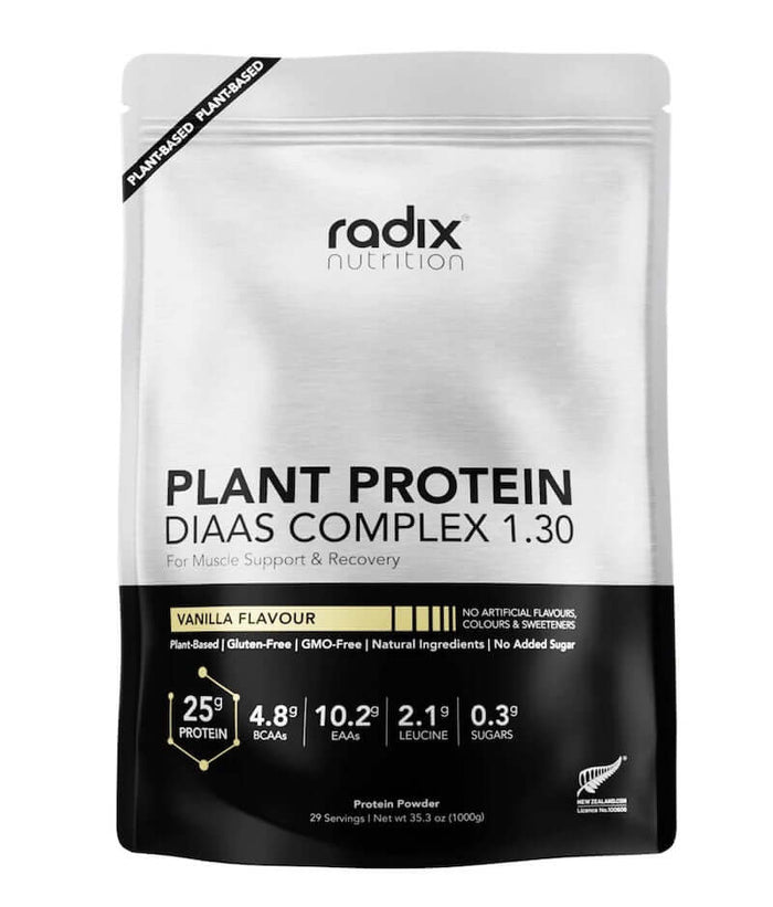 Radix Nutrition Plant Protein Powder DIAAS 1.30 - Vanilla 5